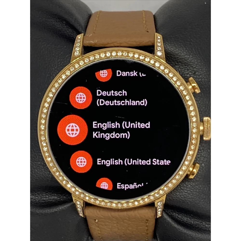 Fossil Gen 4 Authentic Digital Dial Smart Watch Custom Band FTW6015 CO144